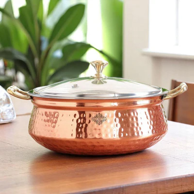 Hammered Copper Handi