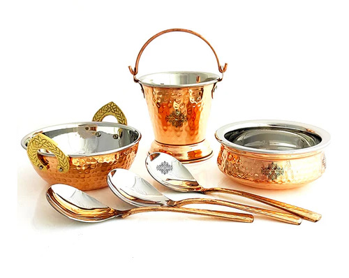 Hammered Copper Handi